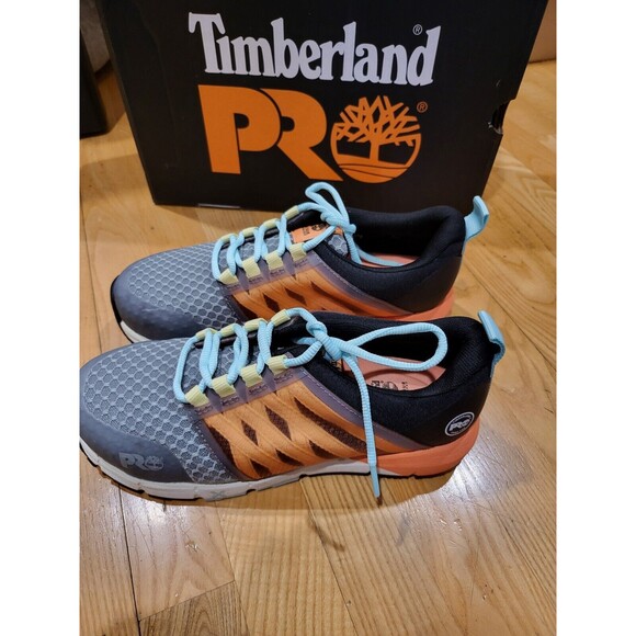 Timberland Womens Radius Composite Safety Toe Athletic Work Shoe Size 8.5 M - Picture 3 of 10
